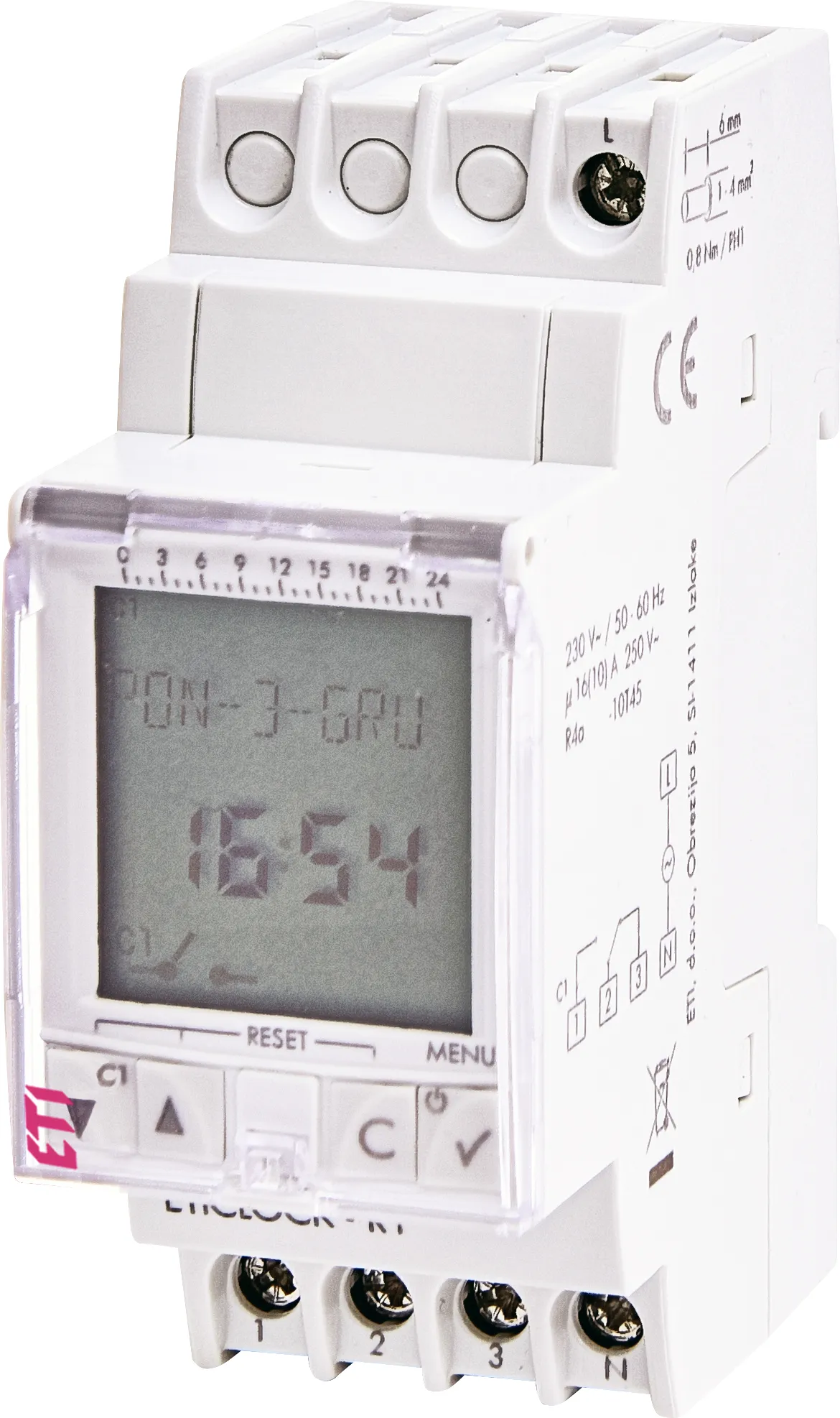 Releu de timp-digital ETICLOCK-R1 002472053