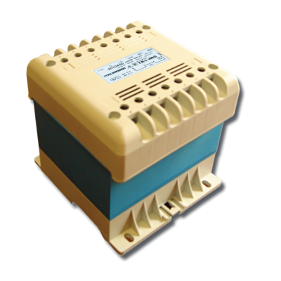 Transformatoare monofazate de siguranță în carcasă clasa de izolare IP20 montare pe șină DIN
