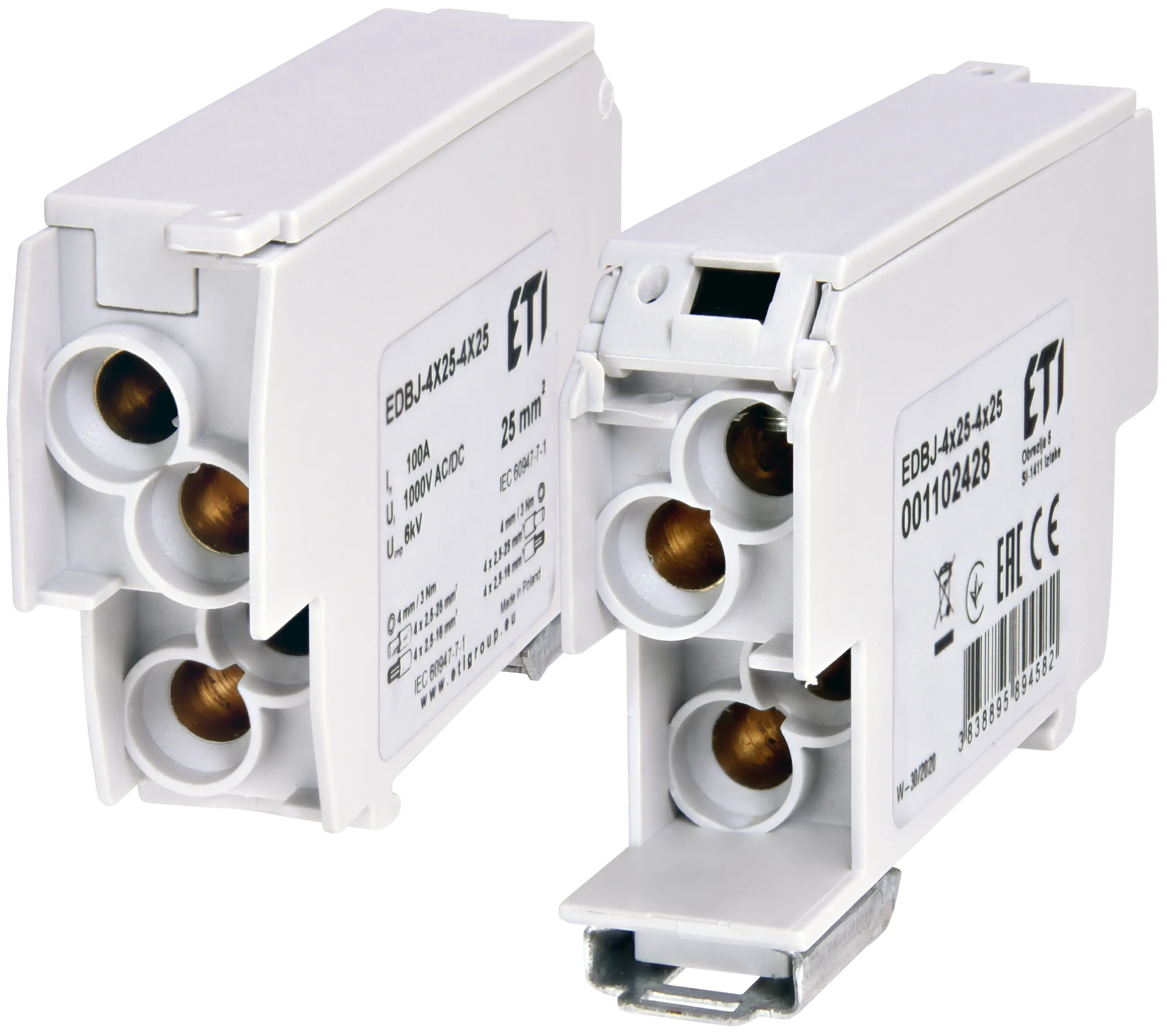 Bloc distribuție EDBJ-4x25-4x25 001102428