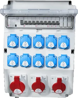 Cutie distribuție asamblată EDS16 RCD 10/3 16/32/63 B+C 001105354