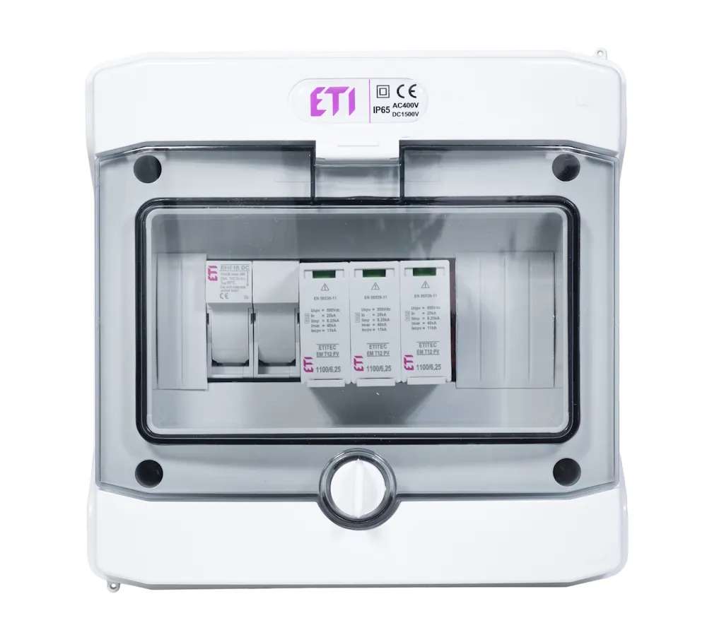 Cutie distribuție asamblată RFVE1100/8-DC1/1-16-EMT12 001105400