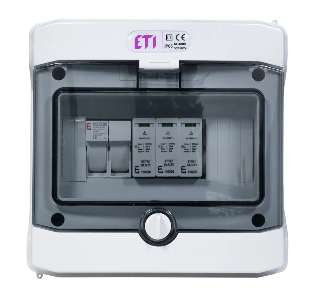 Cutie distribuție asamblată RFVE1100/8-DC1/1-16-EMT2 001105401