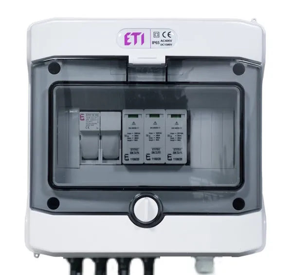 Cutie distribuție asamblată RFVE1100/8-DC1/1-16-EMT2-C 001107003