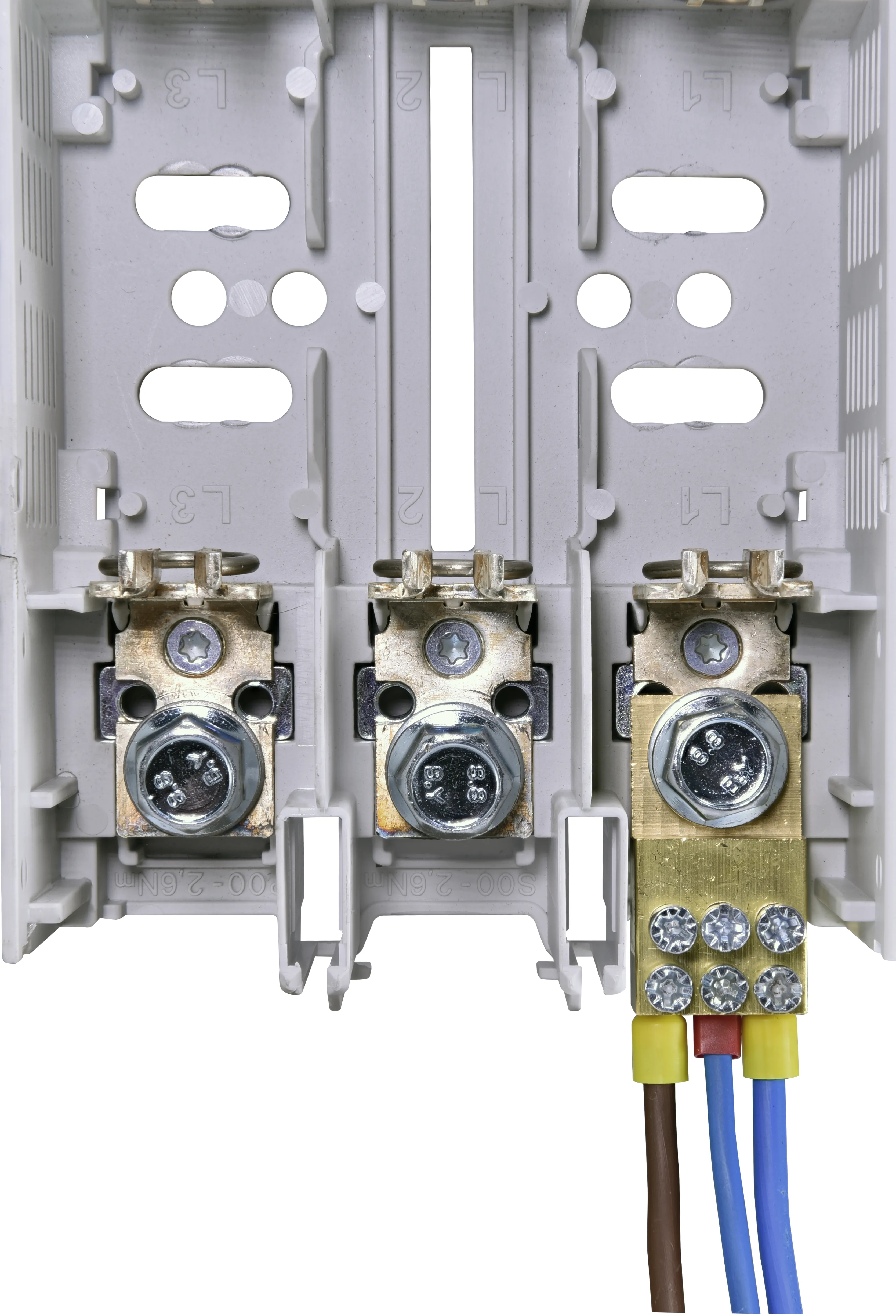 Bloc terminal MTB KVL00 2x25/1x16/M8 001690978