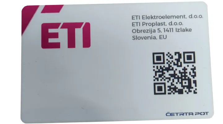 Accesorii de montaj stație incarcare EVC-RFID card 001800201