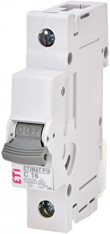 Întrerupător de circuit ETIMAT P10 1p C16  15kA 001901530