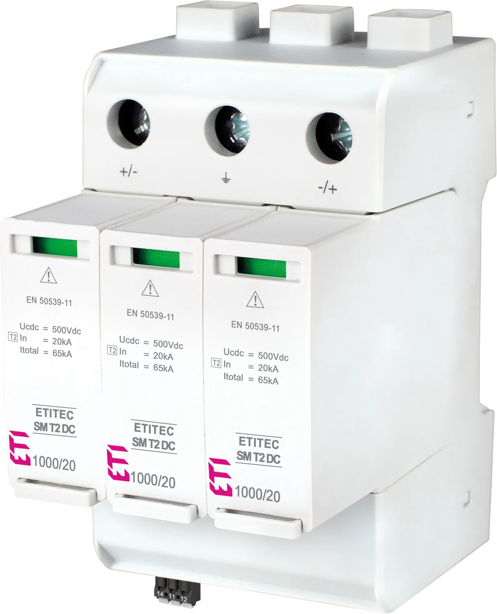 Protecție supratensiuni ETITEC SM T2 DC 1000/20 Y 002440728