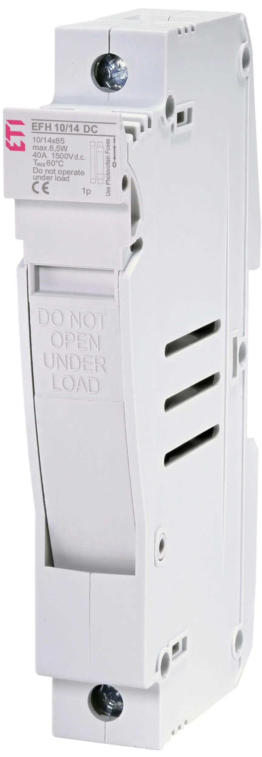 Bază siguranțe EFH 10/14 DC 1p 002580001