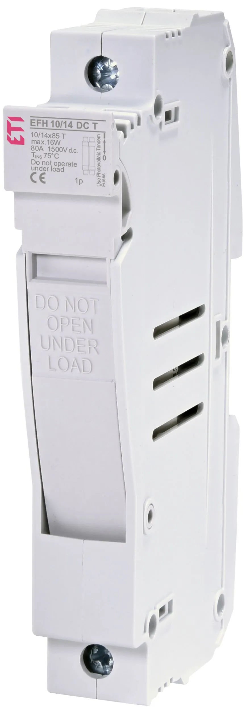 Bază siguranțe EFH 10/14 T DC 1p 002580006