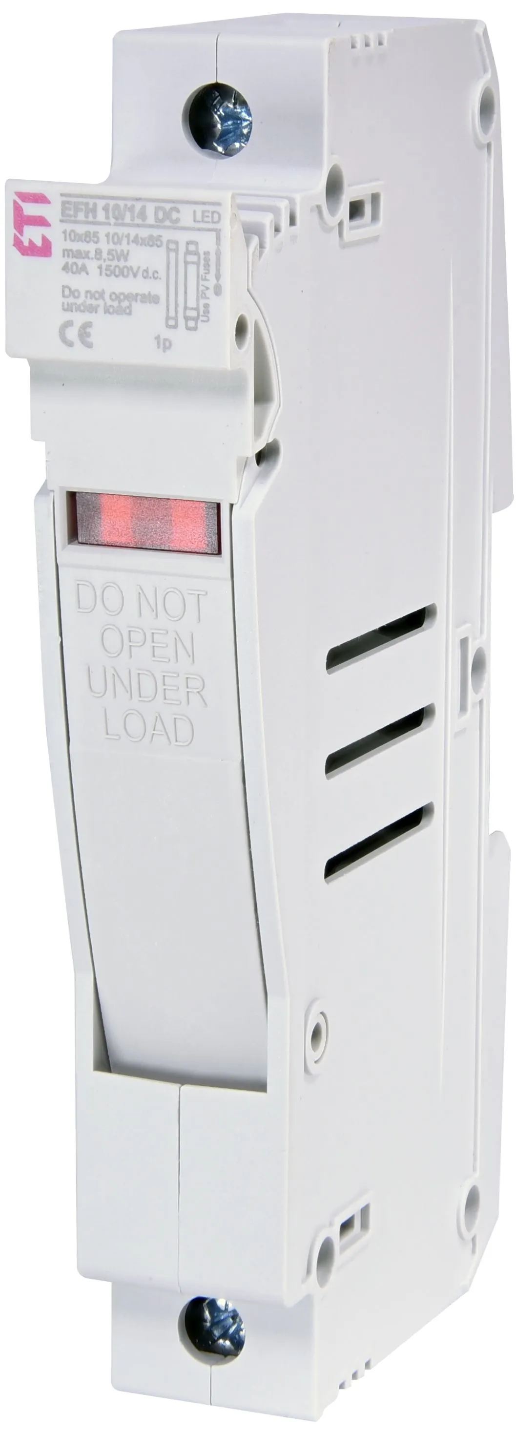 Bază siguranțe EFH 10/14 DC LED 1p 002580011