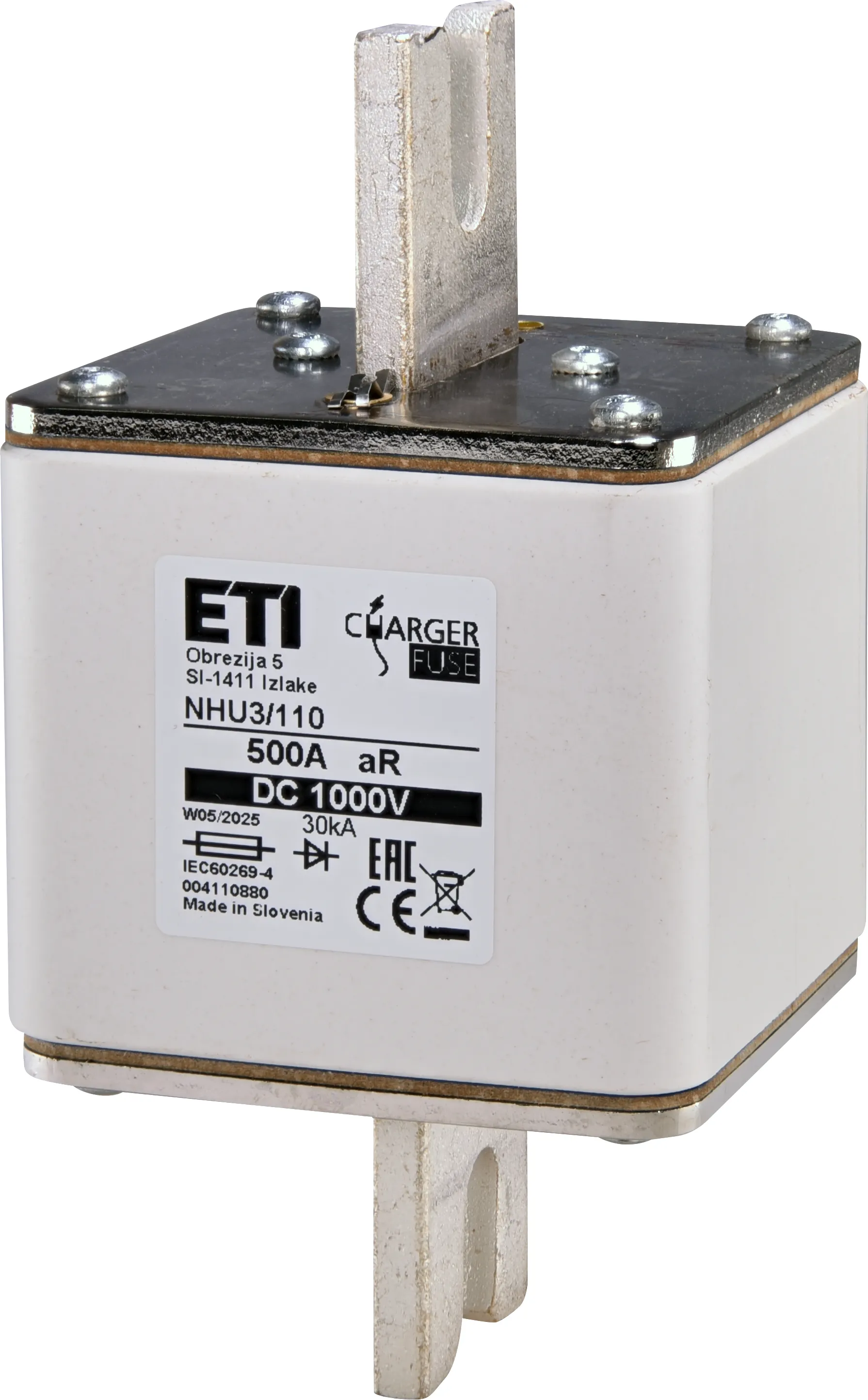 Siguranță NHU3/110 aR 500A/1000V DC 004110880