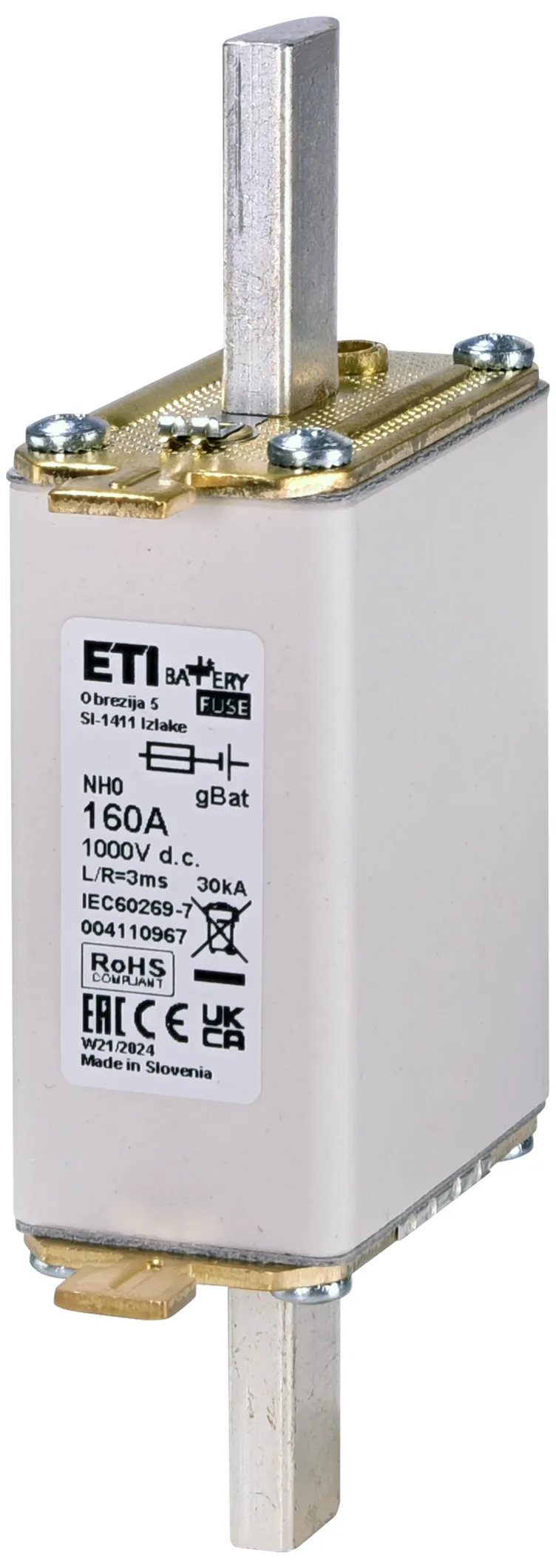 Element fuzibil NH0 gBat 50A/1000V DC 004110962