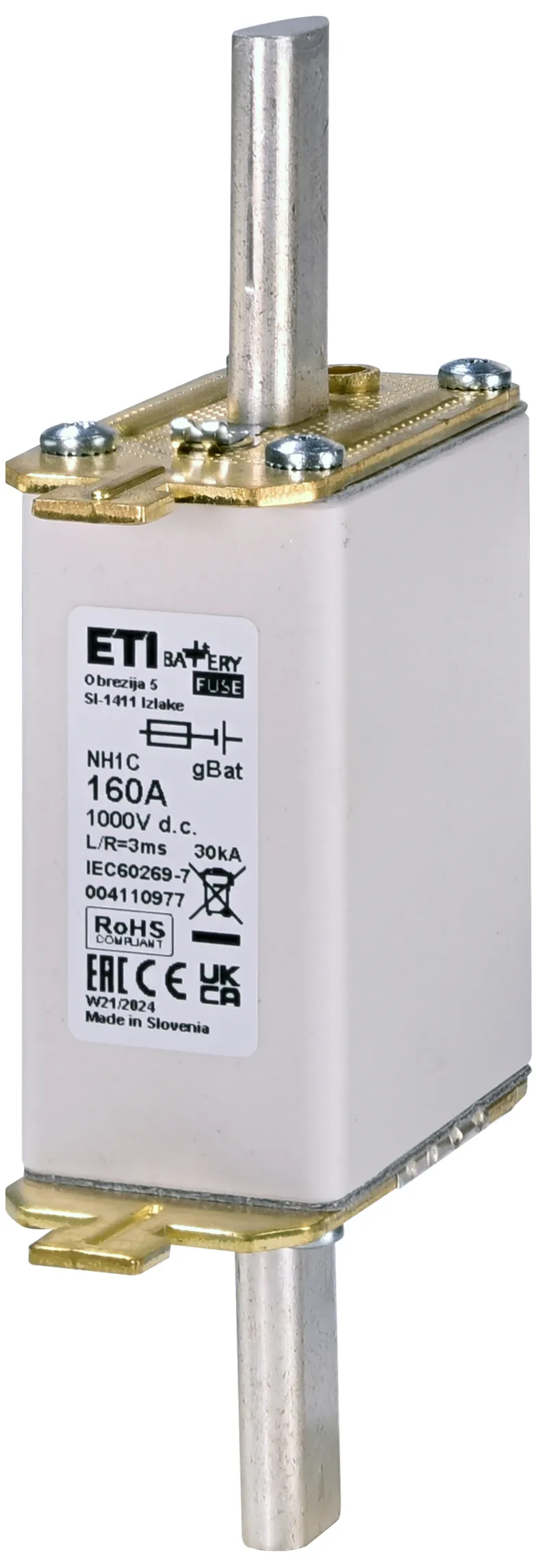 Element fuzibil NH1C gBat 40A/1000V DC 004110971