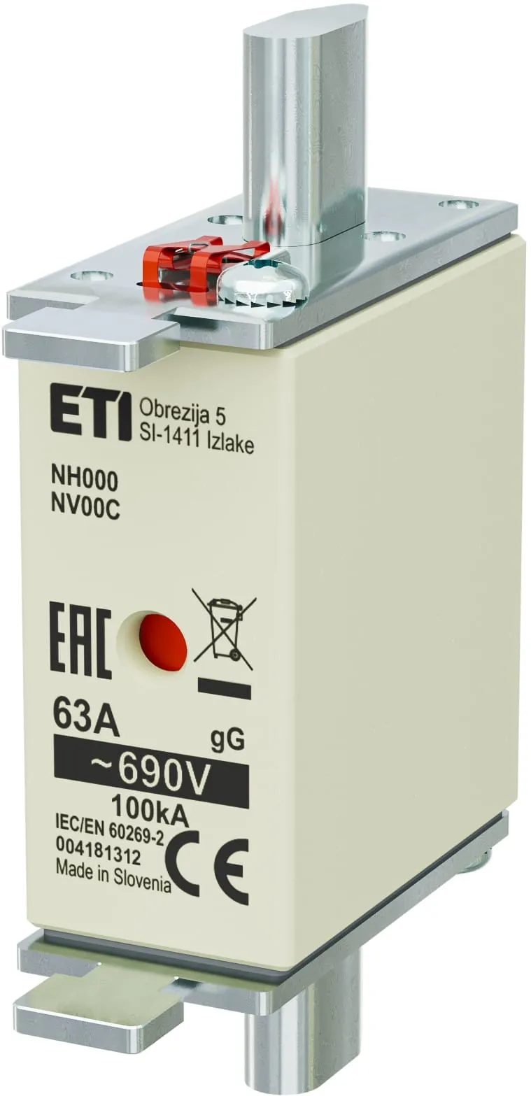 Siguranță NH000 gG 63A/690V 004181312