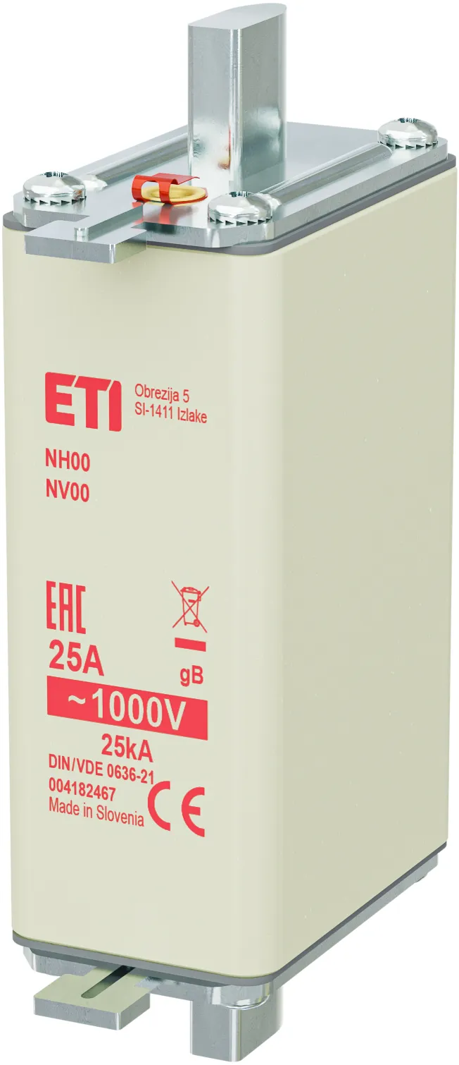 Siguranță NH00/78 gB 25A/1000V 004182467