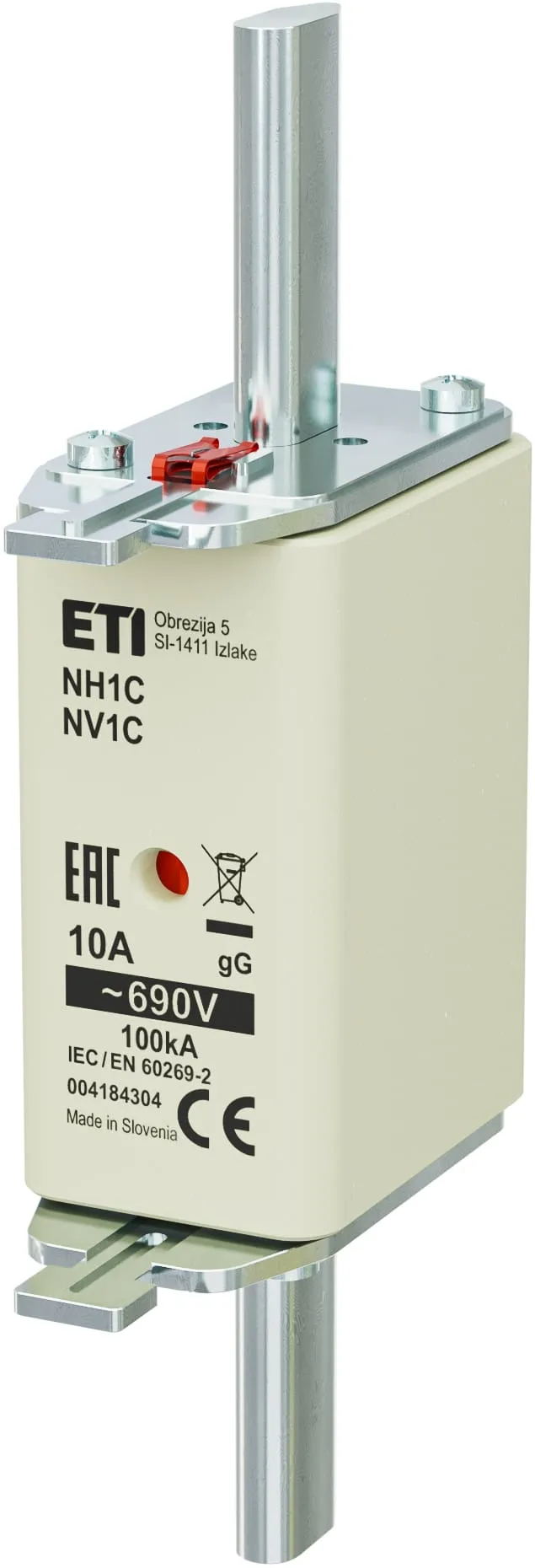 Siguranță NH1C gG 10A/690V 004184304