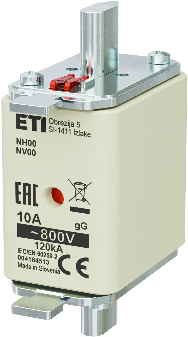 Siguranță NH00 gG 10A/800V 004184513