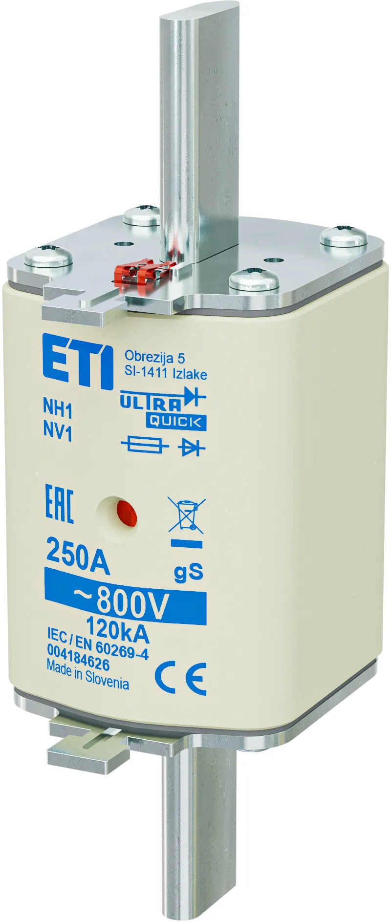 Siguranță NH1 gS 250A/800V 004184626