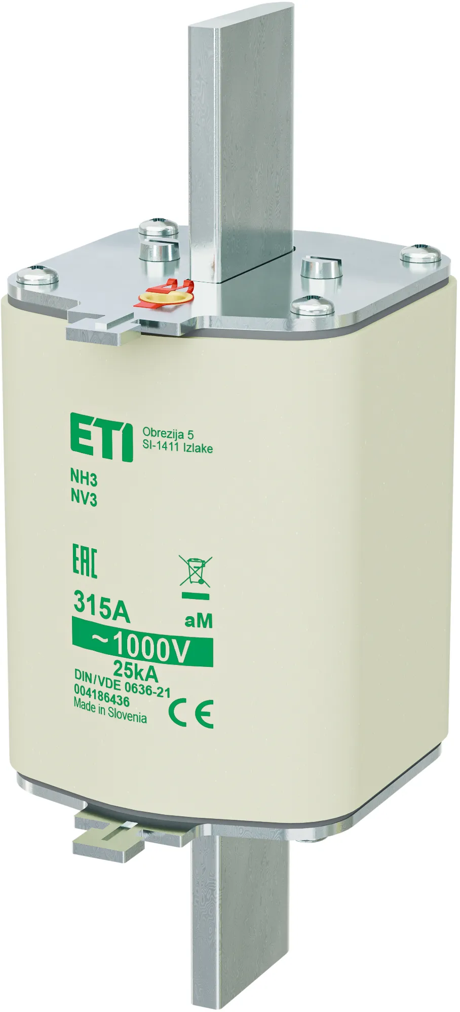 Siguranță NH3/85 aM 315A/1000V 004186436