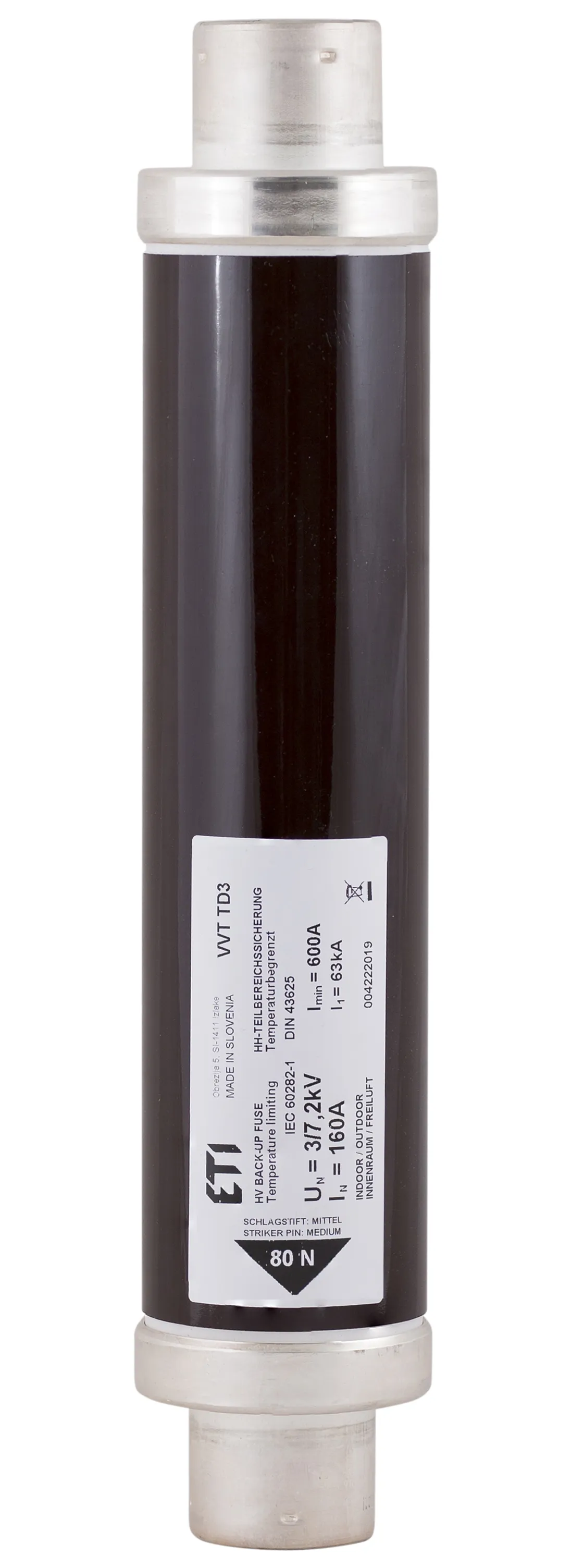 Element fuzibil VVT-D3 7,2kV/2A 442 004222603