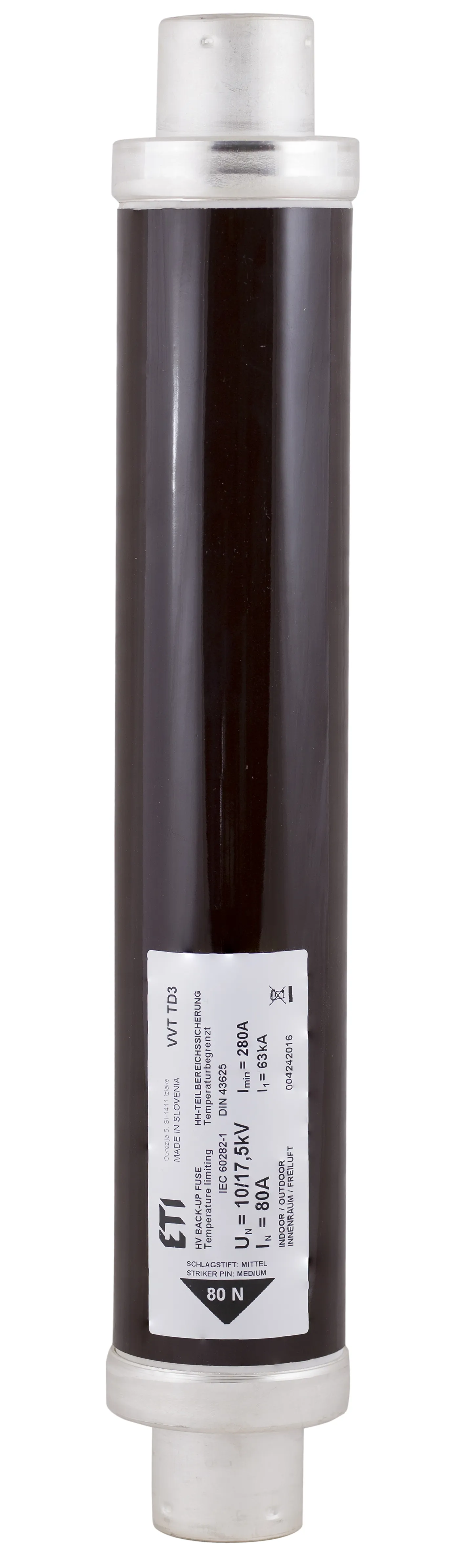 Element fuzibil VVT-D3 17,5kV/6A 004242005