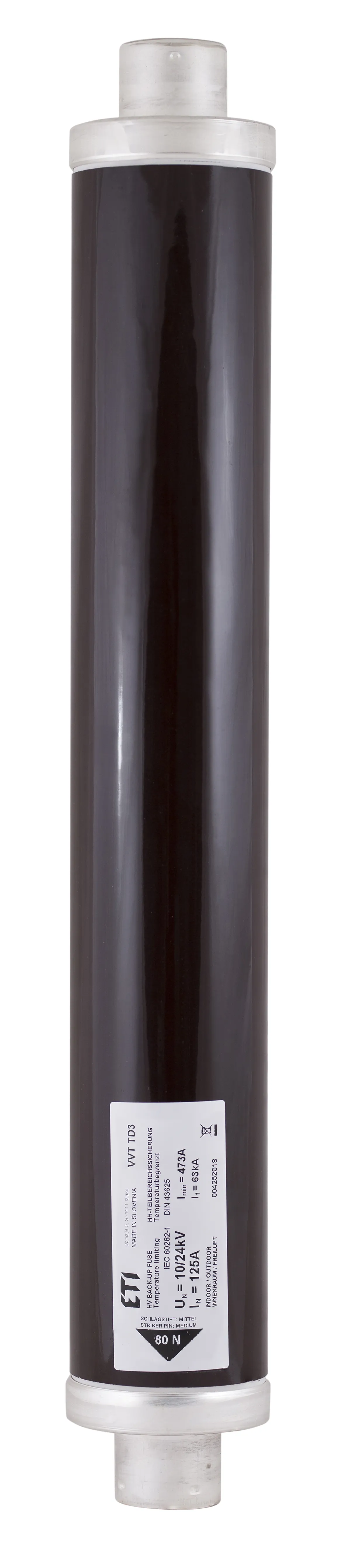 Element fuzibil VVT-D3 24kV/2A 537 004252503