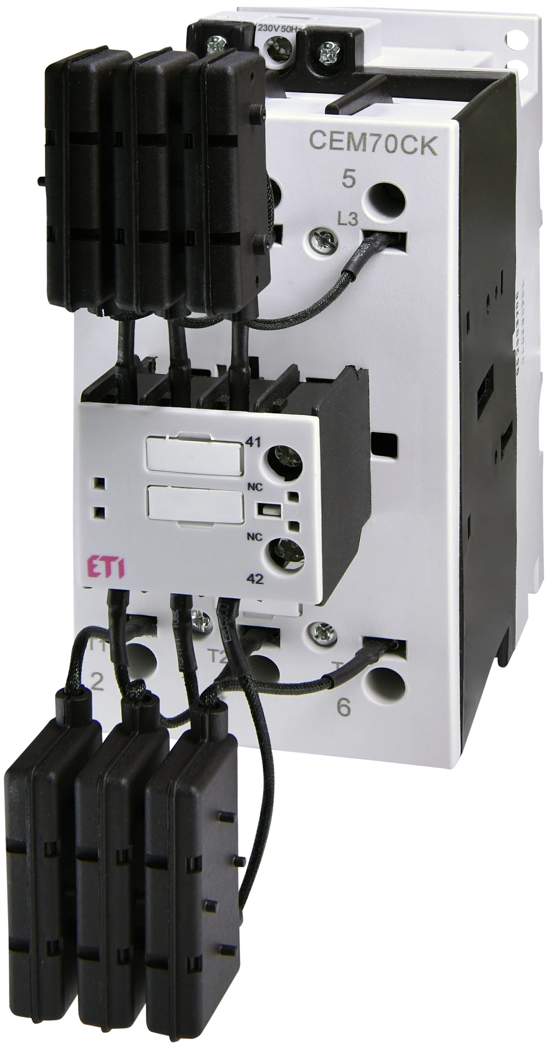 Contactor pentru sarcini capacitive CEM70CK.01N-230V-50Hz 004643825