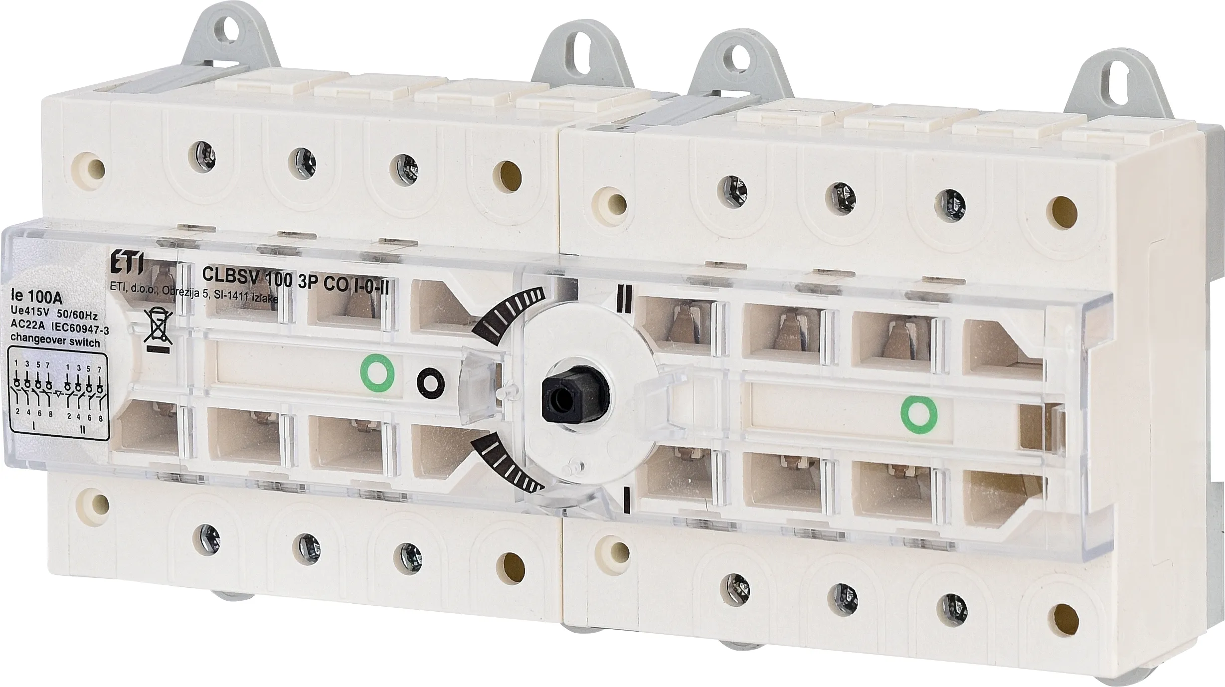 Comutator 1-0-2 CLBSV 100 3P CO I-0-II 004661891