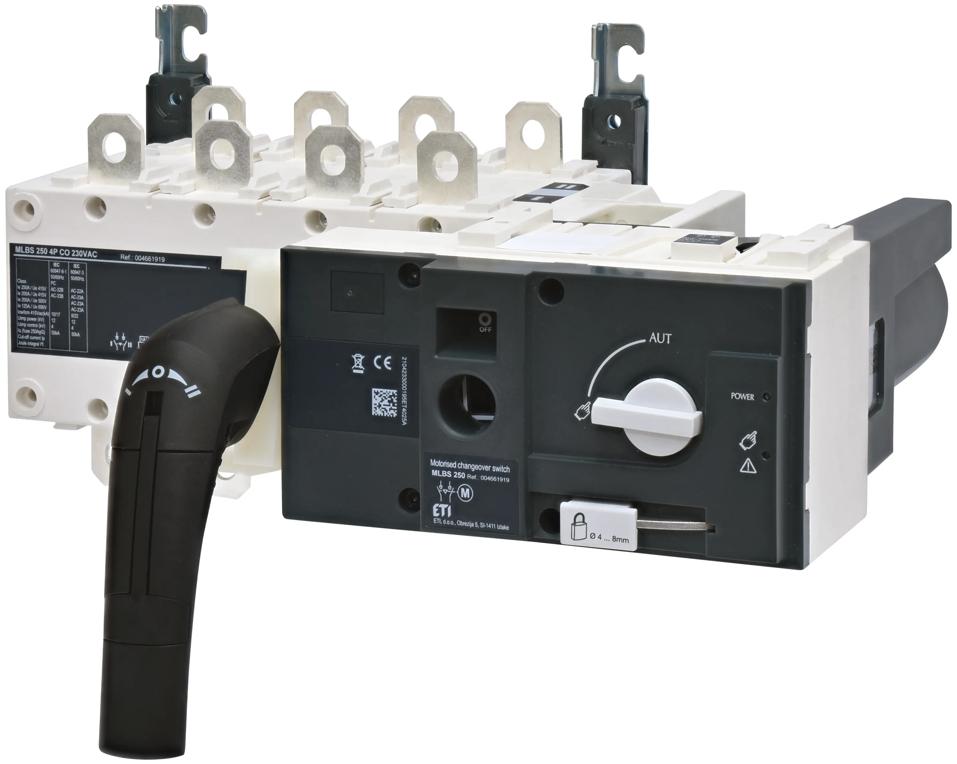 Comutator motor MLBS 250 4P CO 230VAC 004661919