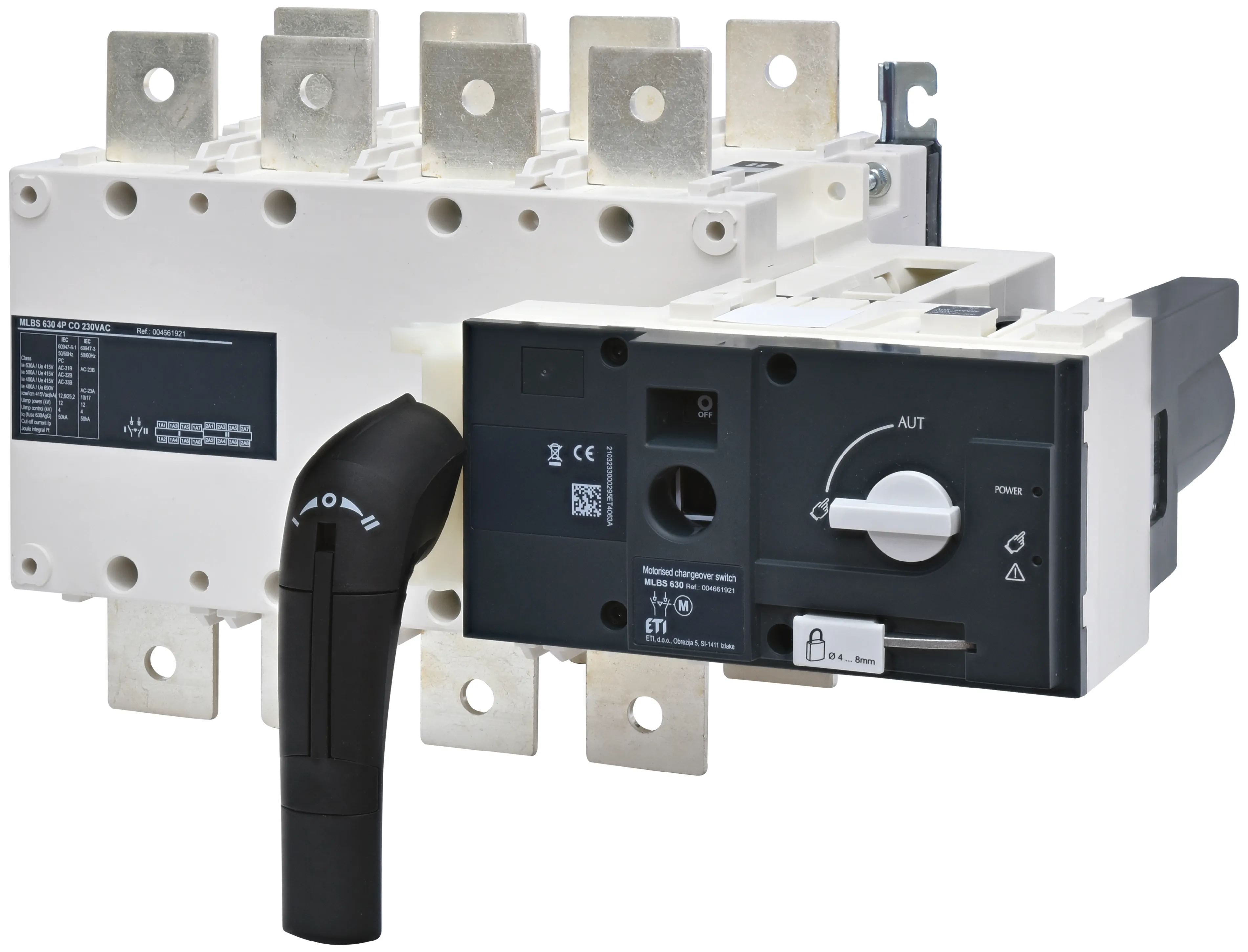 Comutator motor MLBS 630 4P CO 230VAC 004661921