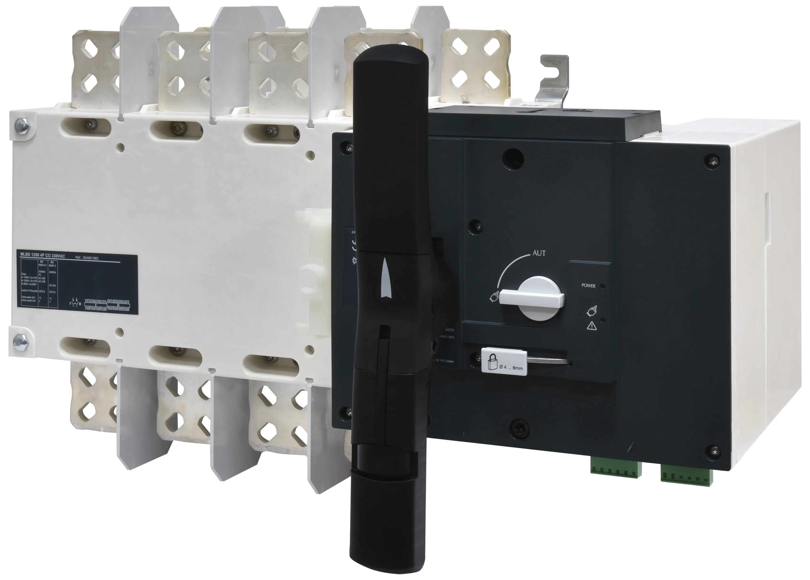 Comutator motor MLBS 1250 4P CO 230VAC 004661983