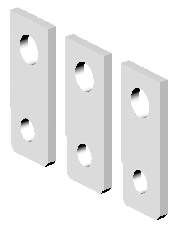 Bară terminală ZB2 S800-630/4 Straight 004672321