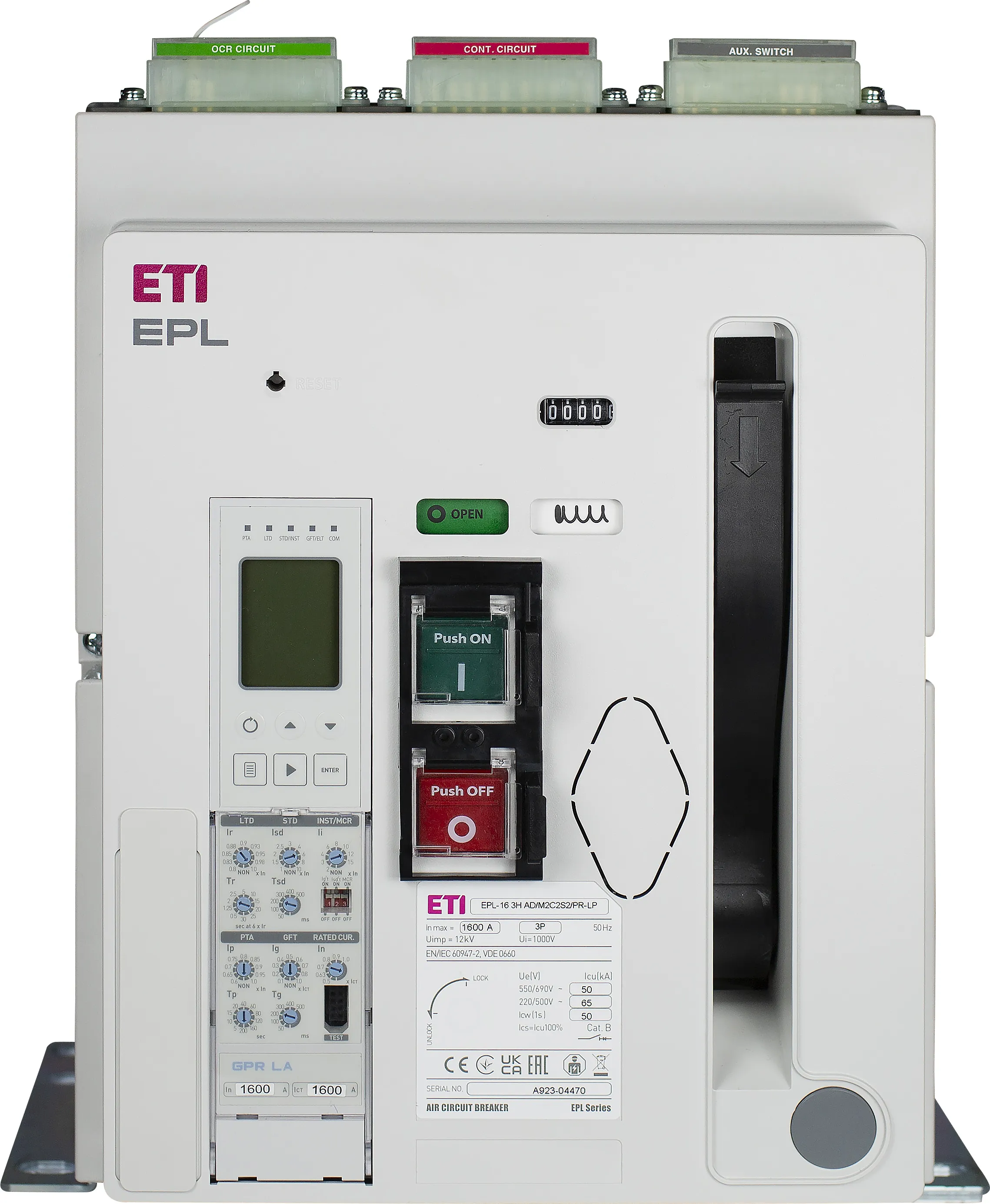 Întrerupator de circuit de aer EPH-40 3H BD/M2C2S2/PR-LP 004695740