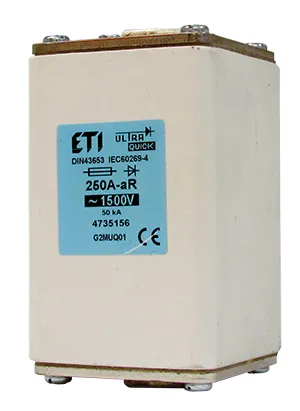 Siguranță NHG2/M UQ01 aR 200A/1500V 004735155