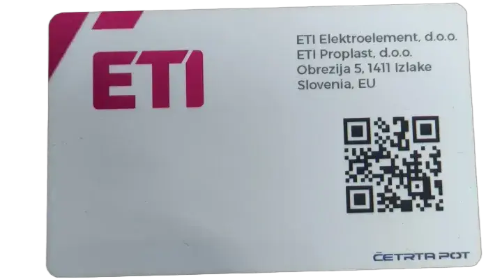 Imagine EVC-RFID card
