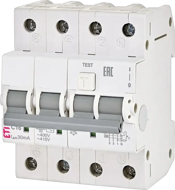 Imagine KZS-4M 3p+N A B32/0.03 120V