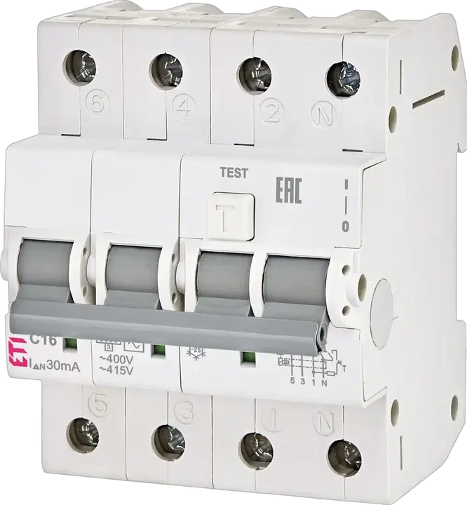Imagine KZS-4M 3p+N A C32/0.03 120V