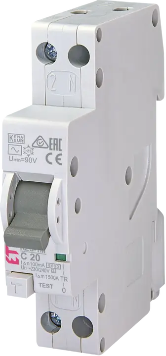 Imagine *KZS-1M 1p+N AC C20/0.1 6kA