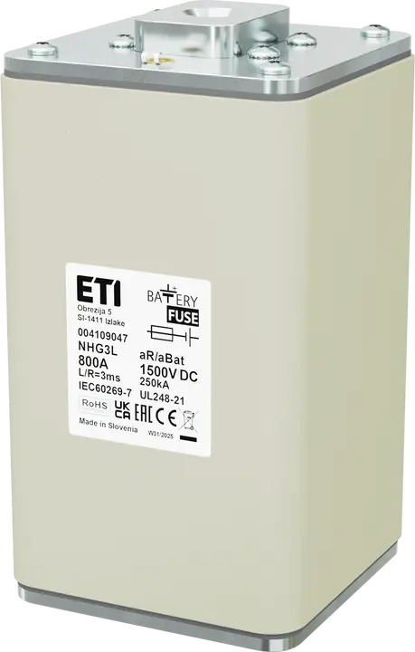 Imagine NHG3L aR/aBat 800A/1500V DC AL