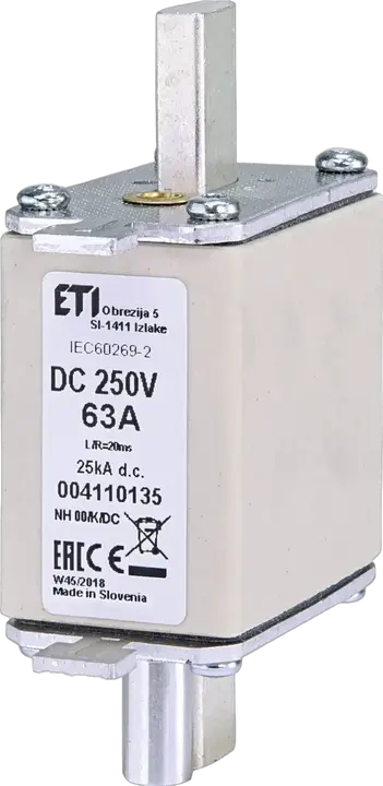Imagine NH00/K 63A/250V DC