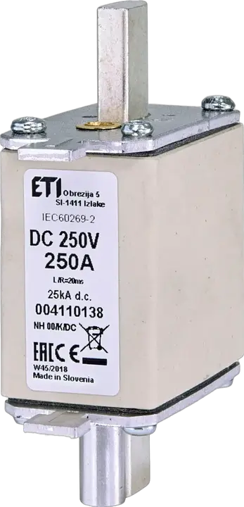 Imagine NH00/K 250A/250V DC