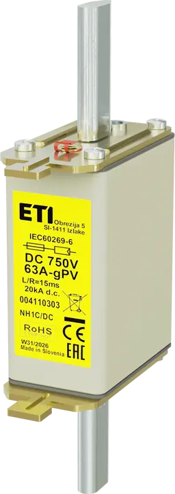 Imagine *NH1C gPV 63A/750V DC