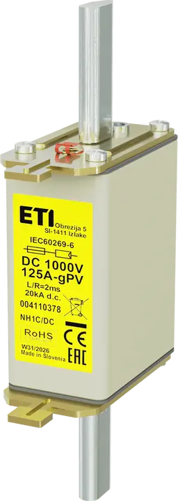Imagine NH1C gPV 125A/1000V DC