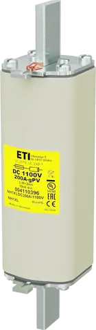 NH1XL gPV 200A/1100V DC UL