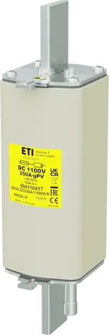 NH2XL/K gPV 250A/1100V DC