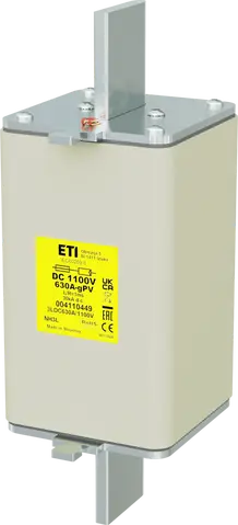 NH3L gPV 630A/1100V DC