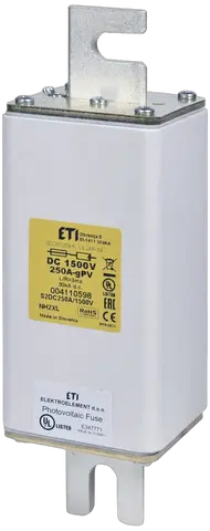 NHS2XL gPV 200A/1500V DC UL