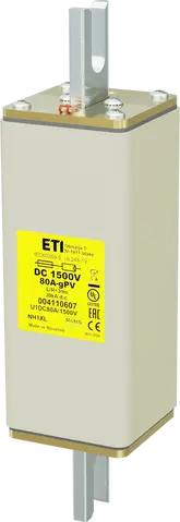 NHU1XL gPV 80A/1500V DC UL