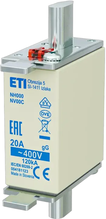 Imagine NH000 gG 20A/400V korr.