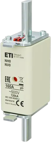 NH0 gG 160A/500V